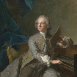 Music lessons at a piano